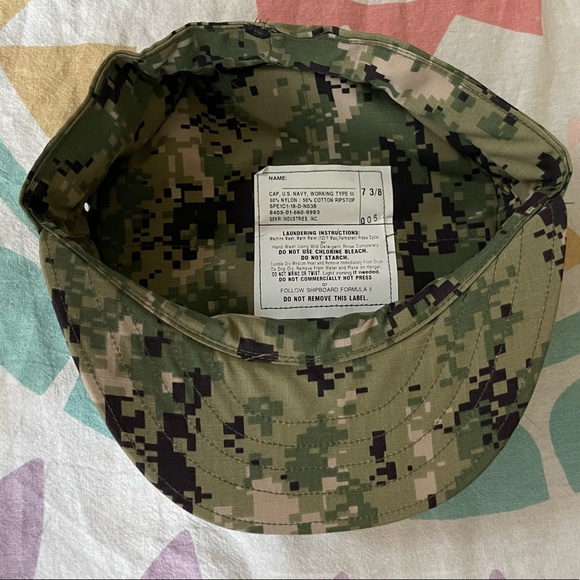 U.S. Navy Working Type III Cap - Picture 9 of 11